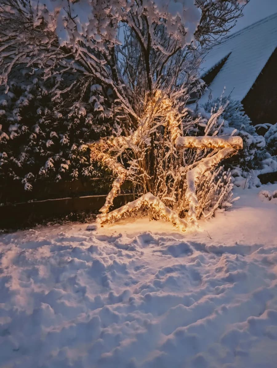Schnee in Ashausen 2026